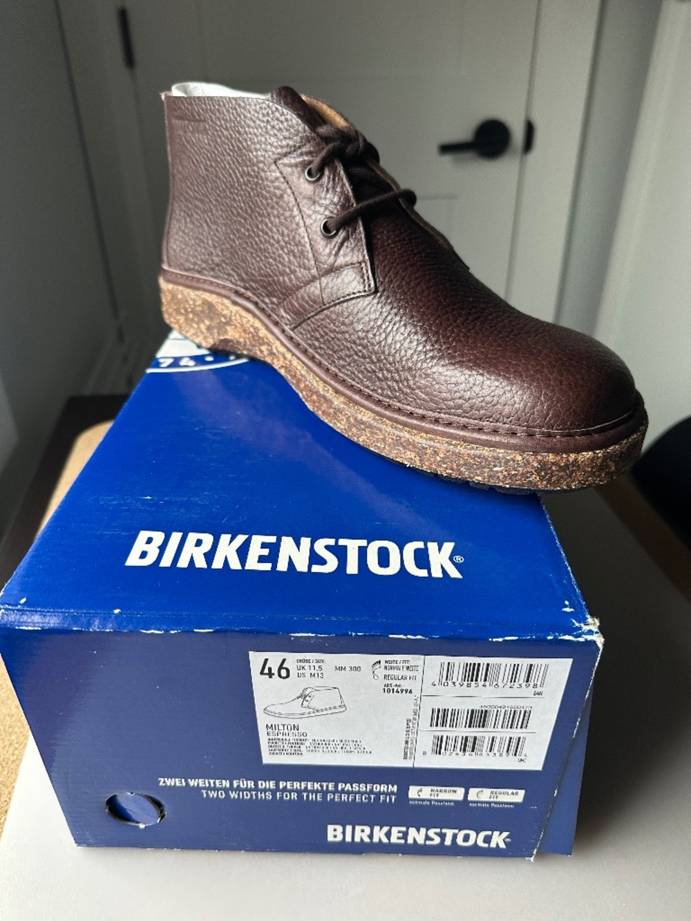 Birkenstock Milton Chukka Boots - Espresso (46)